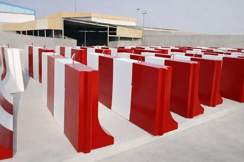 concrete barriers