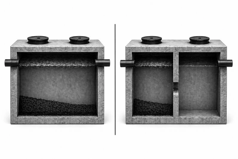 Single Chamber vs Double Chamber Concrete Septic Tank