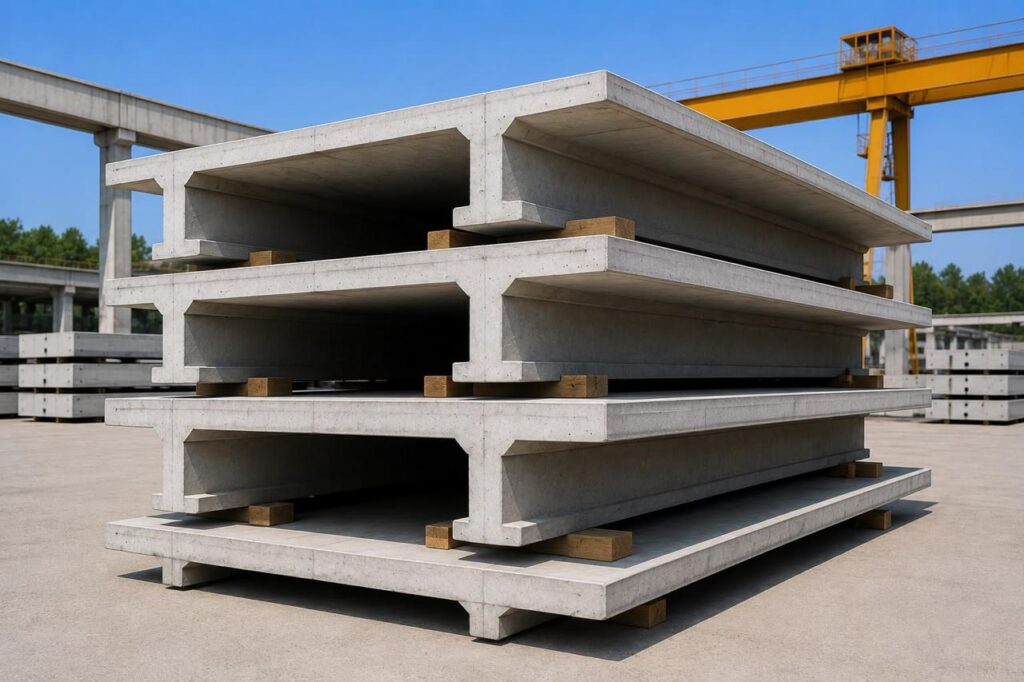 Precast Concrete Tee Wall