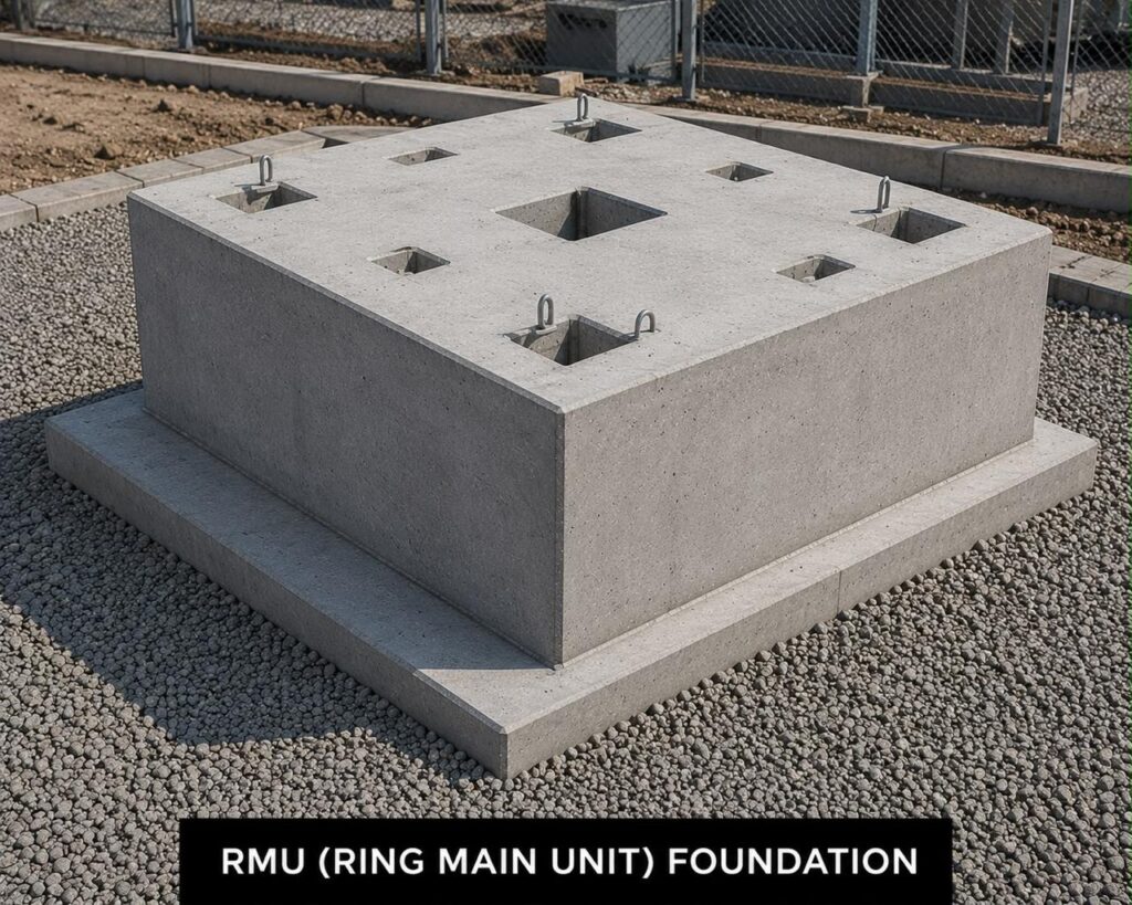 Rmu (Ring Main Unit) Foundation